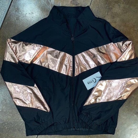 Zyia BNWT pink shine block jacket - Picture 1 of 4